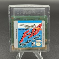Nintendo Game Boy Color F-18 Thunder Strike Game Cartridge Only TESTED & WORKS