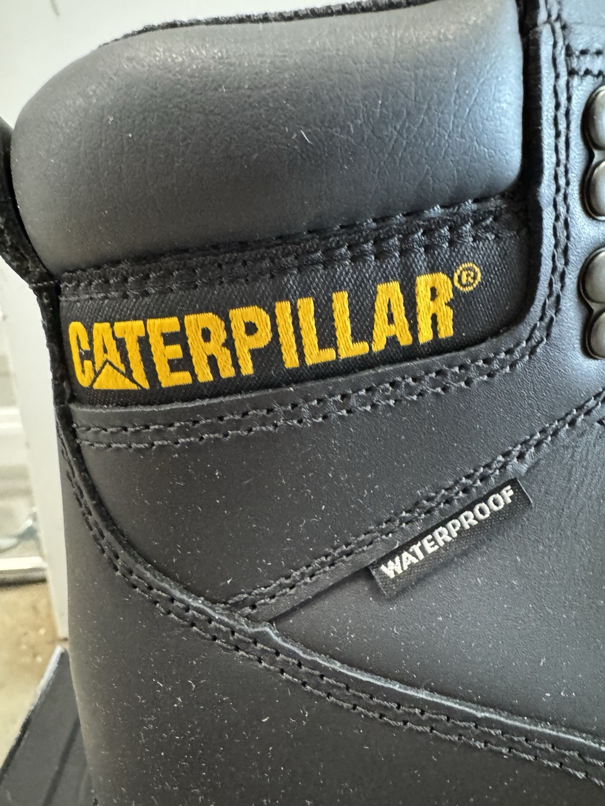 Caterpillar Men Second Shift Waterproof Steel Toe Work Boot Shoes Size 10 image 6