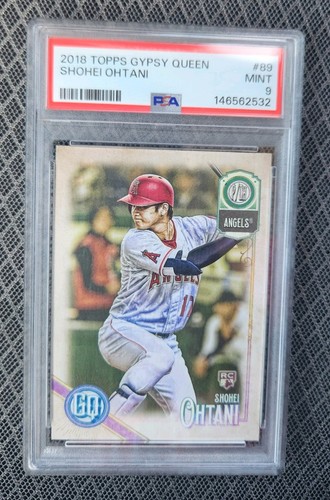 2018 TOPPS GYPSY QUEEN #89 SHOHEI OHTANI ROOKIE RC PSA 9
