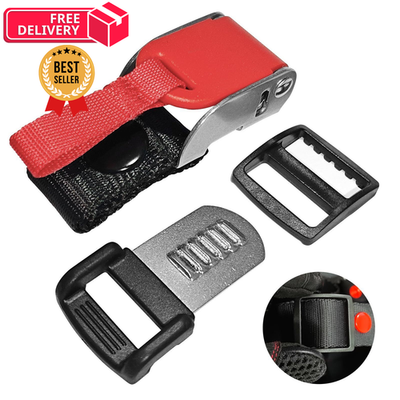 buckle motorcycle helmet Motorcycle Helmet Quick Release Buckle Kit, Stainless Steel Chin Red