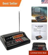 Analog Desktop Scanner   Programmable Police/Fire/Weather Radio with 200 Chan...
