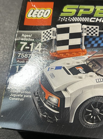 LEGO SPEED CHAMPIONS: Audi R8 LMS ultra (75873) * Damaged Box* 175 pcs * Sealed