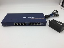 Netgear Prosafe 8 Port Gigabit Smart Switch GS108T, Works