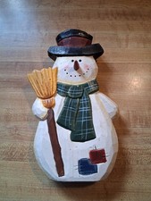 Rustic Snowman Christmas Decoration
