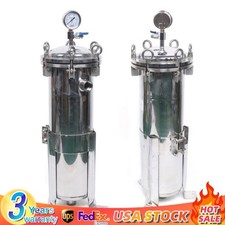 DN25 NPT Bag Filter Housing Stainless Steel #4 Bag Filtration