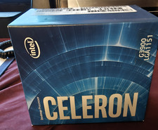 Intel Celeron G3900 Dual-Core CPU LGA 1151, With cooler & Fan used for a test