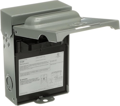#ad GE Weatherproof Fused AC Disconnect Switch 30A 240V 1 Phase N3R $9.99