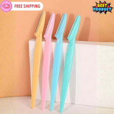 3/6/12x Eyebrow Razors Facial Hair Remover Shaver Trimmer Shaper, Exfoliating