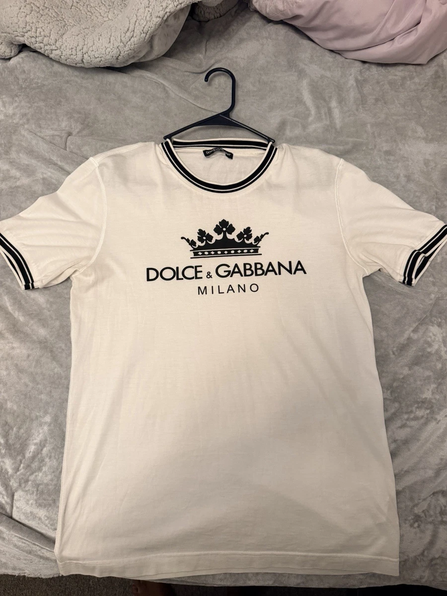 Dolce&Gabbana White T-Shirts for Men for sale | eBay
