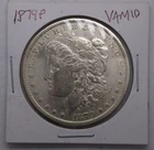 1879 P Morgan, AU, Beautiful Details, Nice