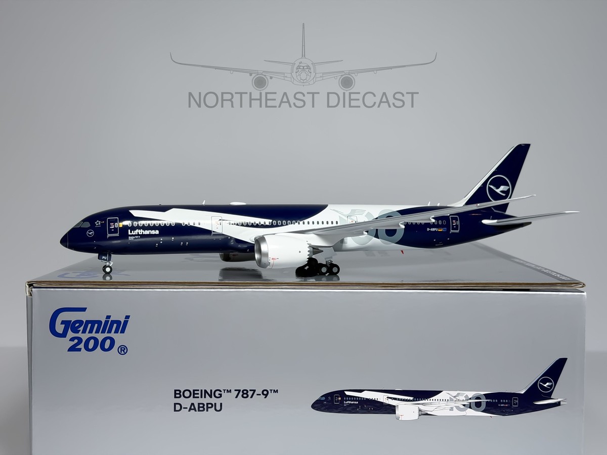 Lufthansa Boeing 787-9 1:200 Gemini Jets D-ABPU (G2DLH1483) | eBay