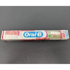 Vintage Oral-B 40 Adult Toothbrush Sealed 1985 NOS Green Handle Rare Find Prop