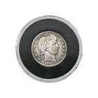 1904 P Barber Silver Quarter 25c Choice VG Very Good Original Toning