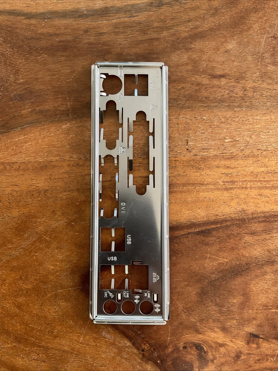 Zahara I/O IO Shield Support de plaque arrière de rechange pour Asus