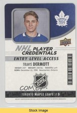 2018-19 MVP NHL Player Credentials Access Entry Level Travis Dermott READ 0vd8