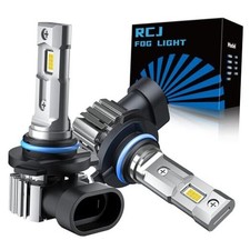 Bulbs, 16000LM Super Bright HB3 Fog Light, 6000K Real 1:1 Size 9005 Cool White