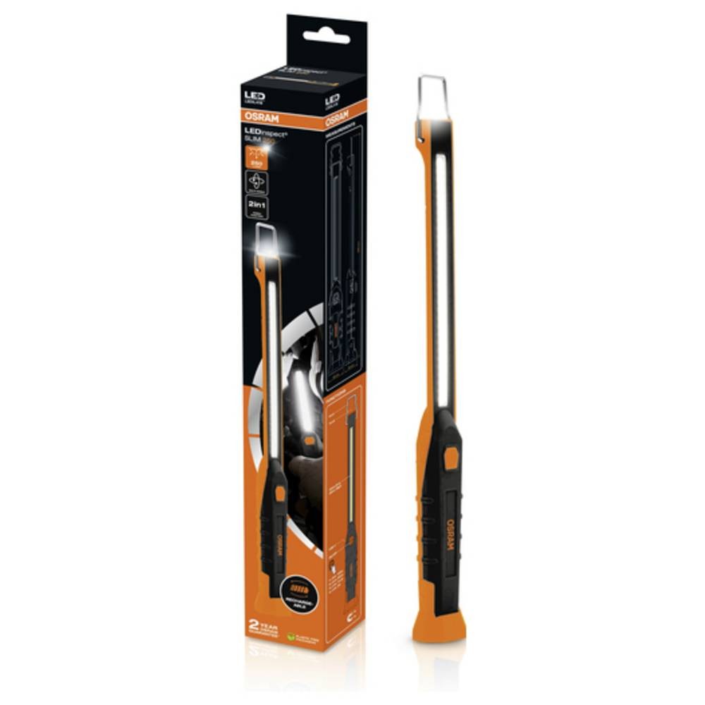 OSRAM LEDinspect SLIM 250 lampe de poche aimantée avec tête pivotante à 180°