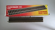 10xFleischmann 6101  200mm Gerade PROFIGLEIS H0 gebraucht
