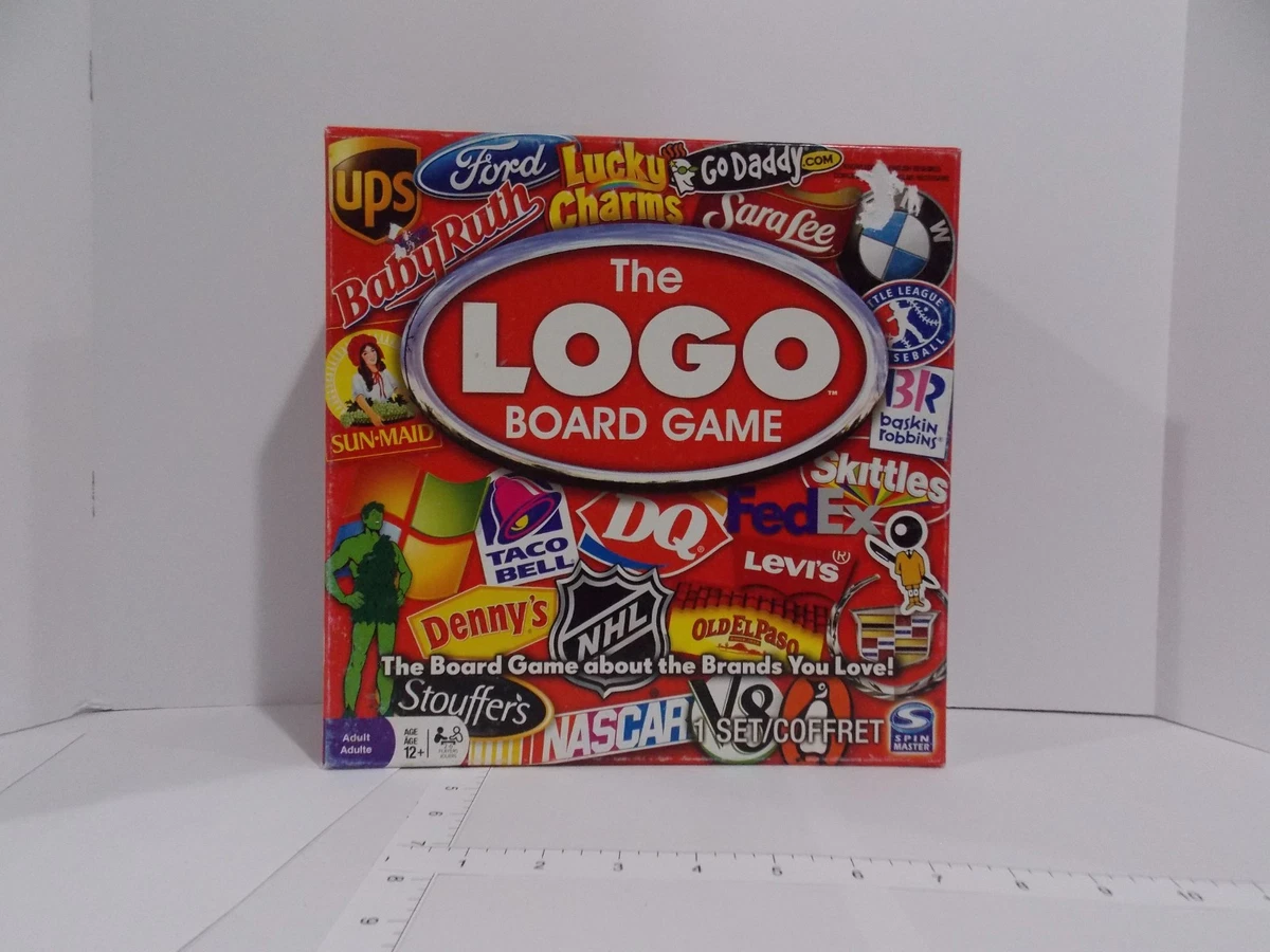 Spin Master Games Logo 2nd Edition Gioco Da Tavolo | Indovina I Brand E I Loghi | Da 12 Anni In Su - 2