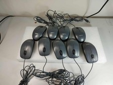 Lot Of 9 Logitech M100 Mouse wired USB optical Mouse 810 002141