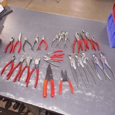 NEW Proto Tools USA 26 pc Pliers Set, Needle, Diagonal Cutters, Slip, Tongue