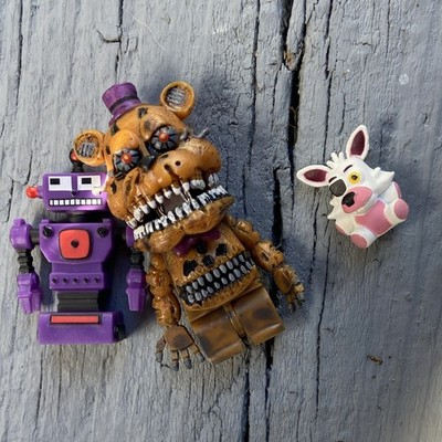 McFarlane Toys Five Nights at Freddy's Nightmare Fredbear minifig !NO FEET!