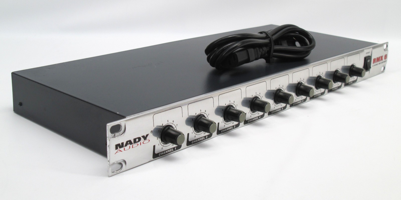 Nady RMX-6 6-Channel Rack Mount Mic Microphone / Line Mixer