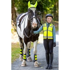 Chaleco de equitación Woof Wear Junior de alta visibilidad