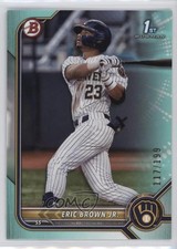 2022 Bowman Draft Aqua 117/199 Eric Brown Jr #BD-48 1u6