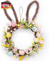 Osterkranz Mit Eiern Led-Beleuchtung FrüHlingsdeko TüRkranz FüR Ostern