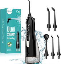 Water Dental Flosser Teeth Pick C20: ADA Accepted, Portable Cordless Oral Irriga