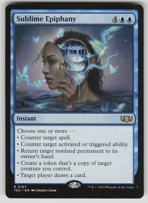 Sublime Epiphany Normal R Commander: Tarkir: Dragonstorm 167 NM