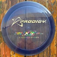 Prodigy 400 X3 Bar Stamp PFN Old Run X-3 Purple Disc Golf Jelly Bean 174 Grams