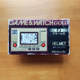 NINTENDO GAME & WATCH HELMET 1981 SHOWA RETRO HANDHELD GAME BOXED JAPAN