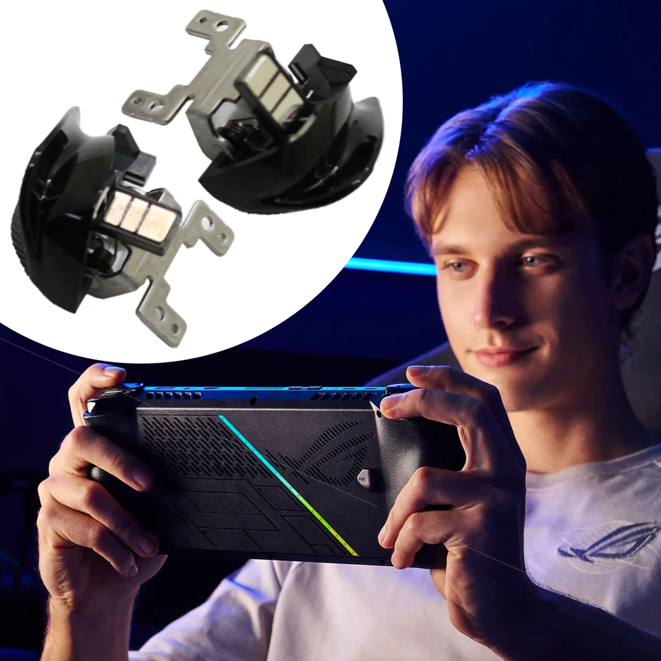 OEM Left Right LT / RT Key Keys Buttons Trigger +Tools Replace For Asus ROG Ally - Image 3 of 4