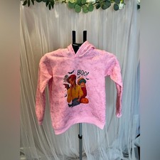 Demon Hunters Pink Hoodie  Size 9  10Y  Anime-Style Graphic Sweatshirt