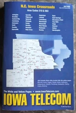 The White & Yellow Pages N.E. Iowa Crossroads Telecom Phone Book 2008