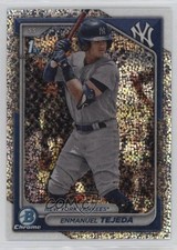 2024 Bowman Chrome Prospects Speckle Refractor /299 Enmanuel Tejeda #BCP-103 6o3