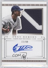 2014 Panini National Treasures Rookie Silhouette 72/99 Enny Romero #43 Auto 1u0