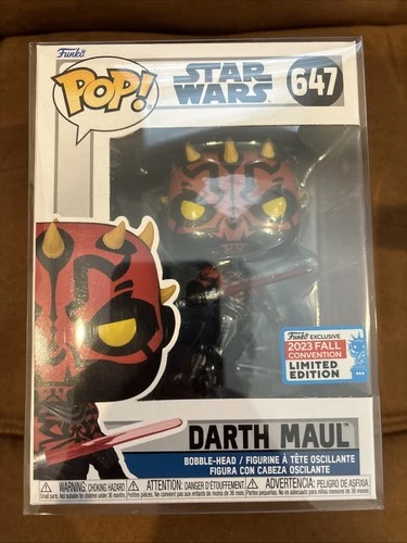 Funko Pop! Star Wars 647- Darth Maul - 2023 Fall Convention Limited Edition