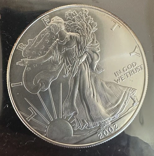 2002 American Eagle Silver Dollar BU