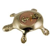 Aschenbecher-SchildkröTe Ascher Aus Messing/Kupfer 8 X 7 Cm Sea-Club