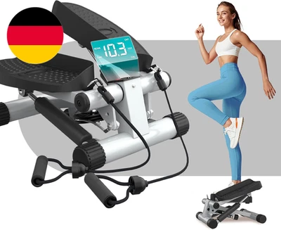 Niceday Mini Stepper Für Zuhause | Up-Down Swing Stepper Mit Power Ropes | Stepp