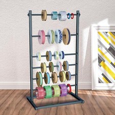 Ribbon Organizer 6 Layer Ribbon Rack for Retail Shop Craft Room Flower Store