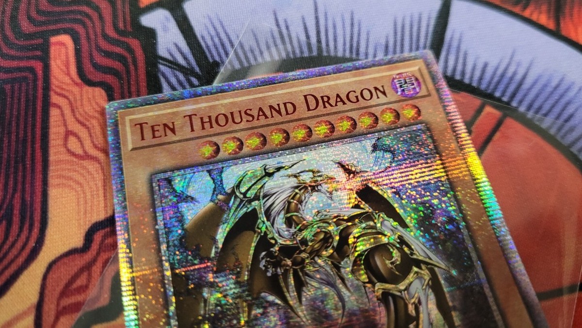 ✨Ten Thousand Dragon 10000 Secret Rare BLAR-EN10K Yugioh ✨Ten Thousand Dragon 10000 Secret Rare BLAR-EN10K Yugioh