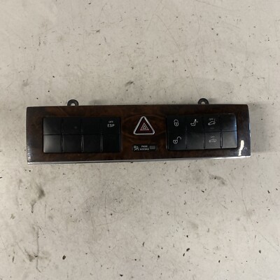 2008 MERCEDES C CLASS W203 HAZARD SWITCH DOOR LOCK CONTROL PANEL A2038214481