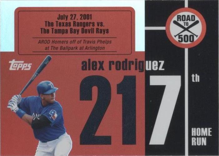2007 Topps - Alex Rodriguez #ARHR217 - 1 of 1