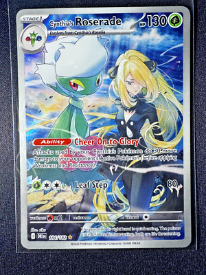 Pokemon TCG Destined Rivals Cynthia's Roserade 184/182 | eBay