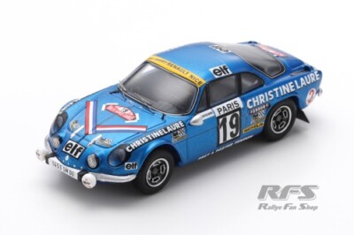 VOITURE RENAULT ALPINE A110 35 Rallye Monte Carlo 1972 - Trofeu - 1/43 EUR 99,90 - FR