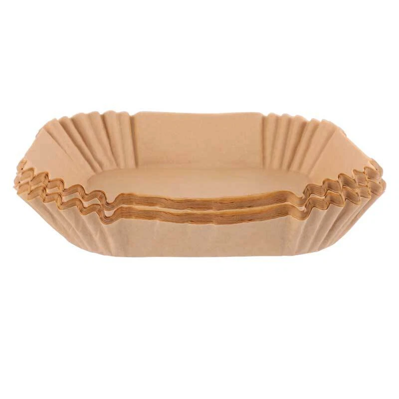 Air Fryer Liners 100/200pcs Disposable Parchment Paper Liner Non Stick Food US Air Fryer Liners 100/200pcs Disposable Parchment Paper Liner Non Stick Food US